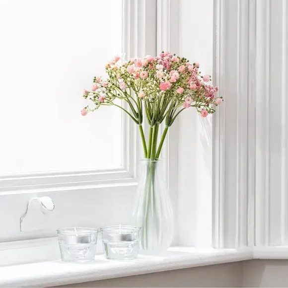 Artificial Gypsophila Stems - Pink image