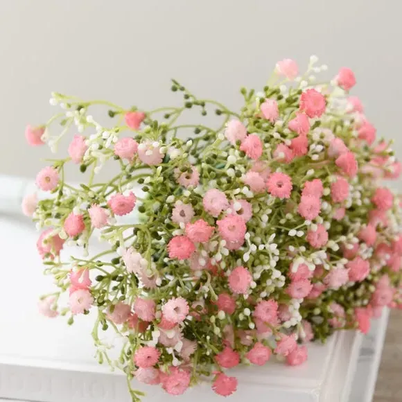 Artificial Gypsophila Stems - Pink