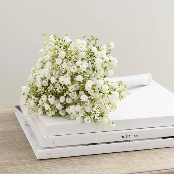 Artificial Gypsophila Stems - White
