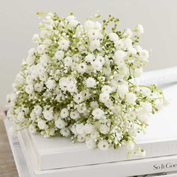 Artificial Gypsophila Stems - White