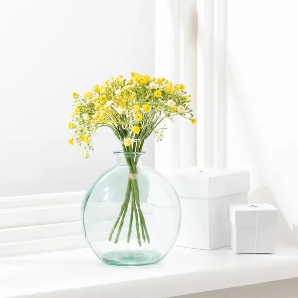 Artificial Gypsophila Stems - Yellow