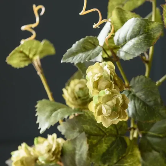 Artificial Hop Stem - Green, Faux Flowers