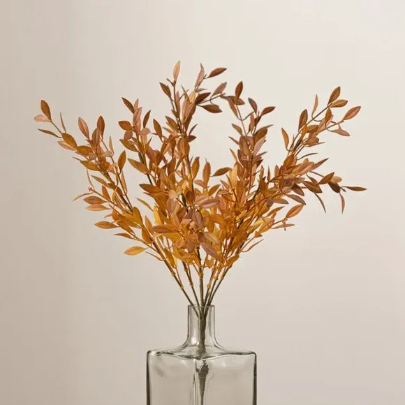 Artificial Huckleberry Stem - Ochre