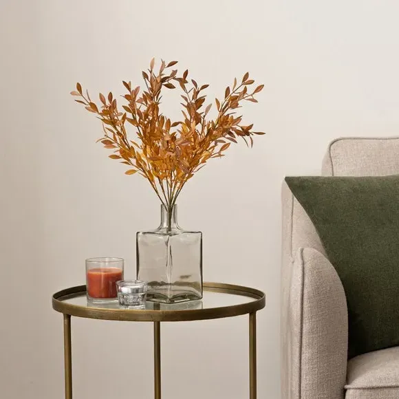 Artificial Huckleberry Stem - Ochre