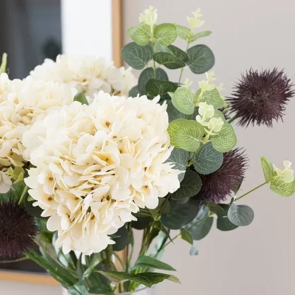 Artificial Hydrangea Bouquet - Multicolor