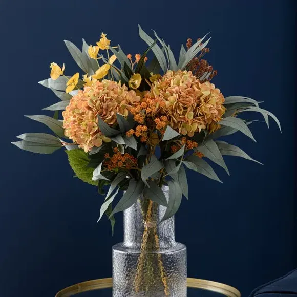 Artificial Hydrangea Bouquet - Multicolor
