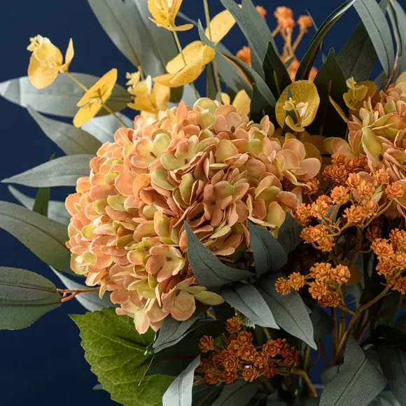 Artificial Hydrangea Bouquet - Multicolor