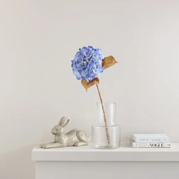 Artificial Hydrangea Stem - Blue