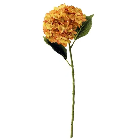 Artificial Hydrangea Stem - Brown