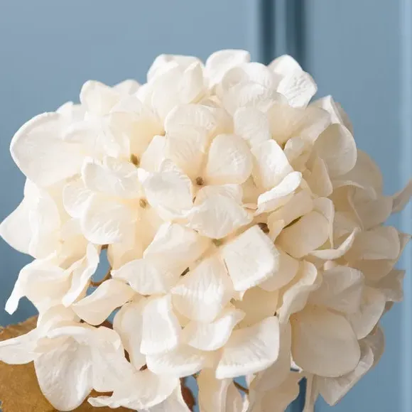 Artificial Hydrangea Stem - Cream