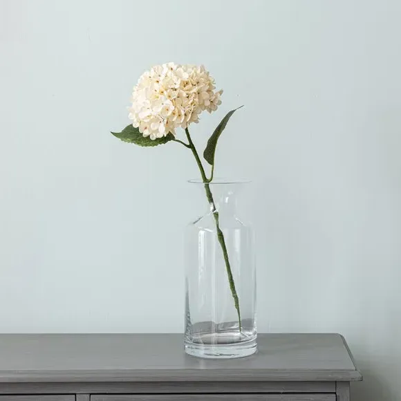 Artificial Hydrangea Stem - Cream