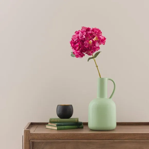 Artificial Hydrangea Stem - Pink, Plastic image