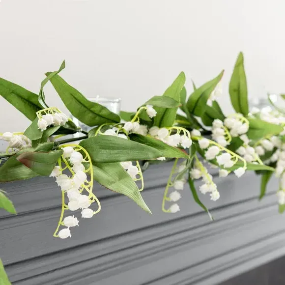Artificial Lily Garland - Off-White