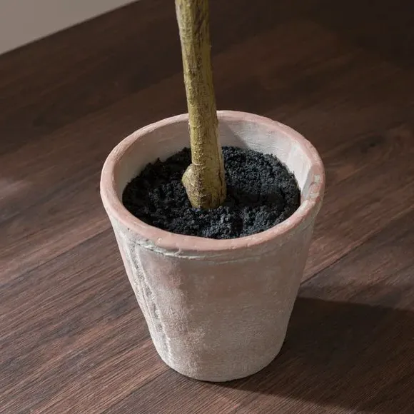 Artificial Maple Tree - Orange, Terracotta Pot