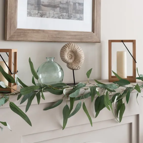 Artificial Olive Leaf Garland - Green