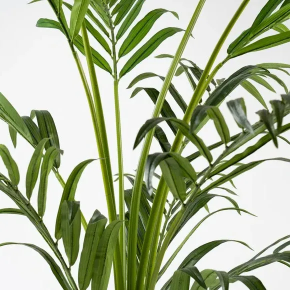 Artificial Palm Tree in Pot - Green, Plastic