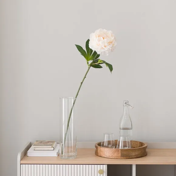 Artificial Peony Stem - Peach image