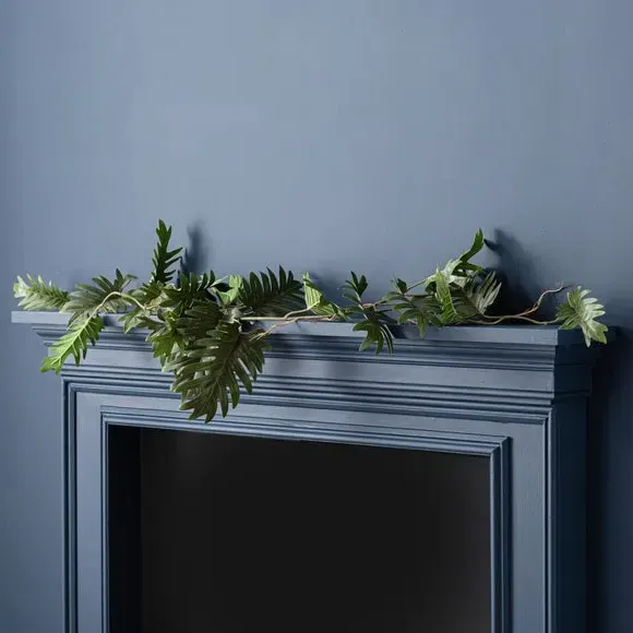 Artificial Philo Garland - Green, Fabric