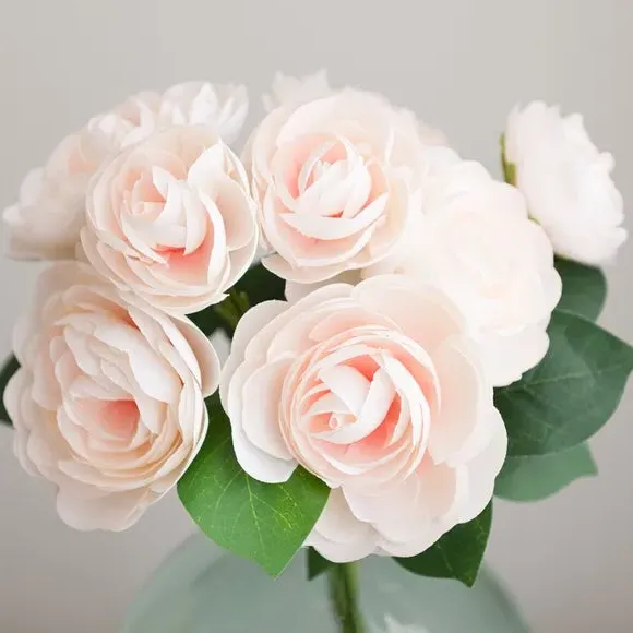 Artificial Ranunculus Bouquet - Pink