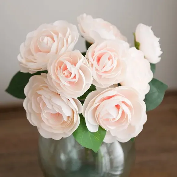 Artificial Ranunculus Bouquet - Pink