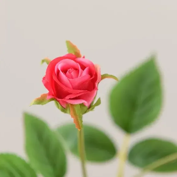 Artificial Rose Stem - Magenta