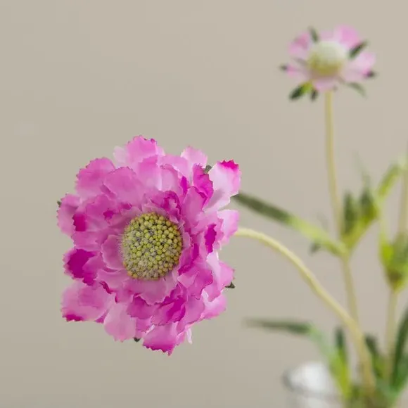 Artificial Scabiosa Stem - Purple
