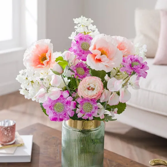 Artificial Spring Bouquet - Multicolor, Mixed