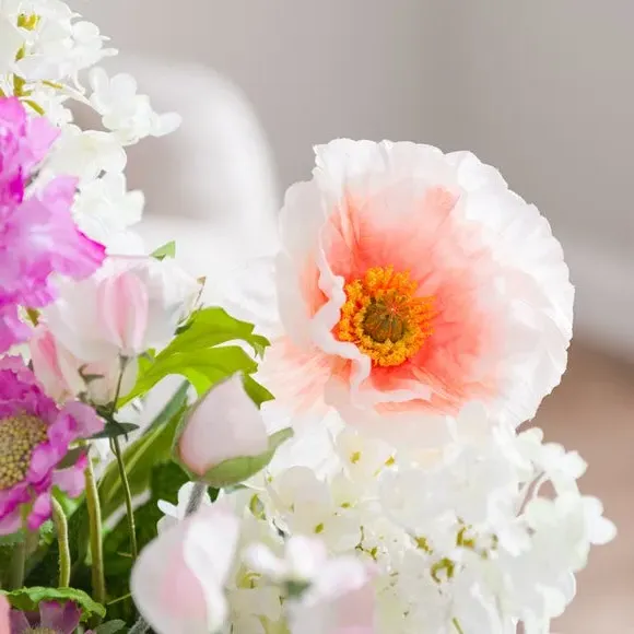 Artificial Spring Bouquet - Multicolor, Mixed