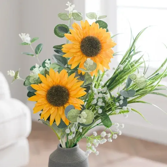 Artificial Sunflower Bouquet - Yellow