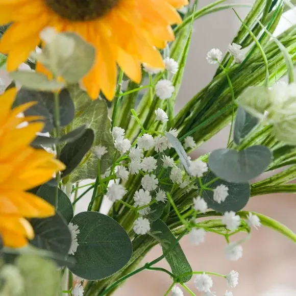 Artificial Sunflower Bouquet - Yellow