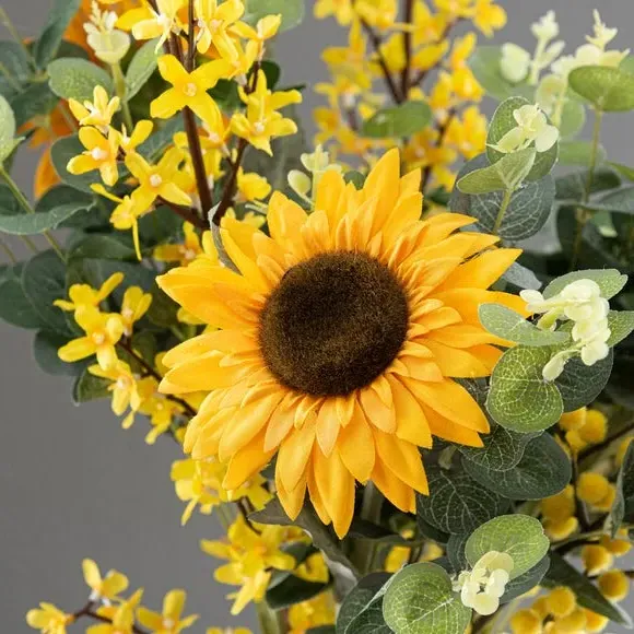 Artificial Sunflower Bouquet - Yellow