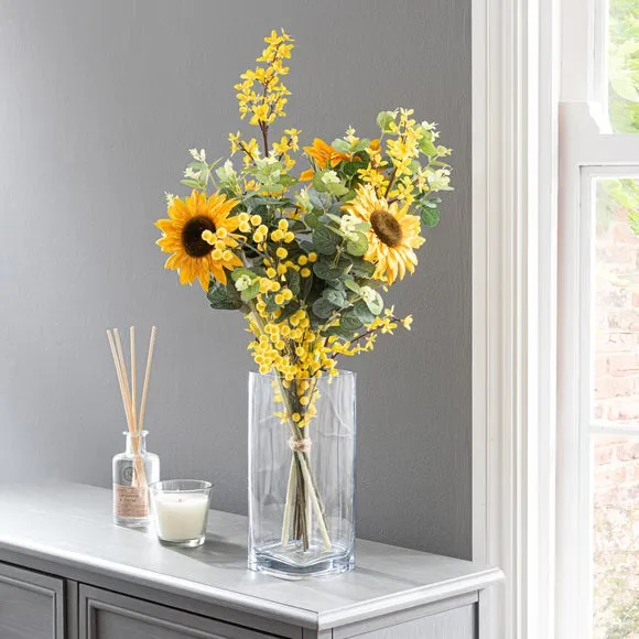 Artificial Sunflower Bouquet - Yellow image