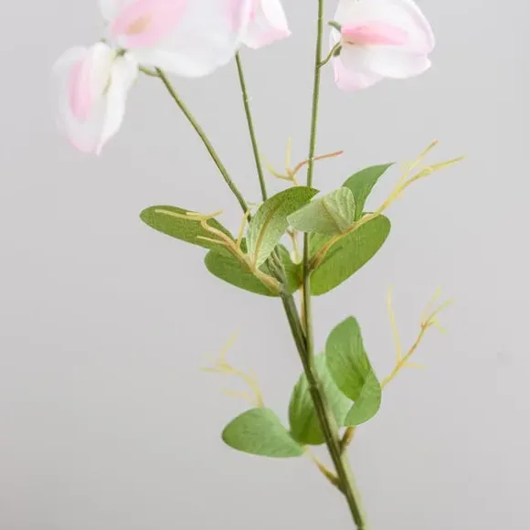 Artificial Sweet Pea Stem - Pink