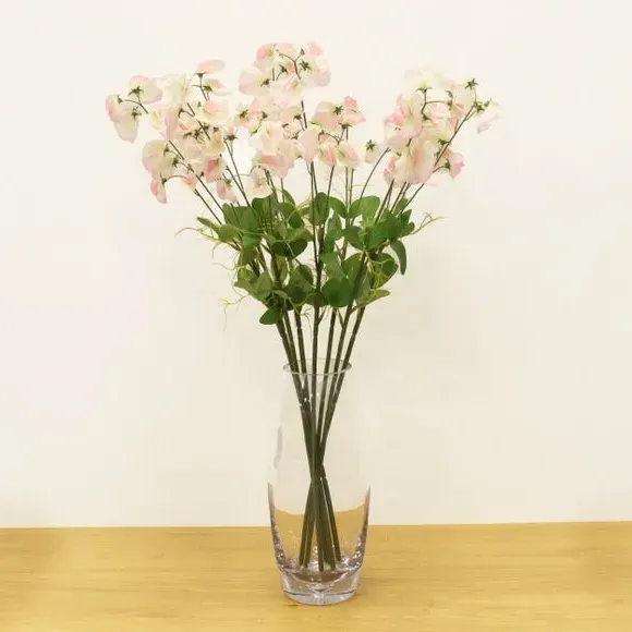 Artificial Sweet Pea Stem - Pink