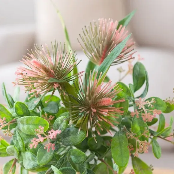 Artificial Thistle Foliage Bundle - Multicolor