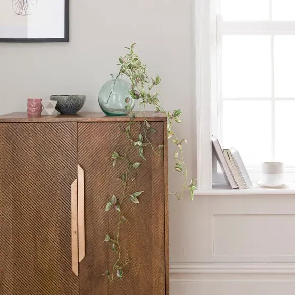 Artificial Tradescantia Vine Stem - Green image