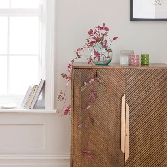 Artificial Tradescantia Vine Stem - Purple