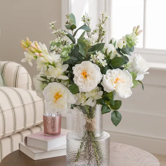 Artificial Tuberose Bouquet - White