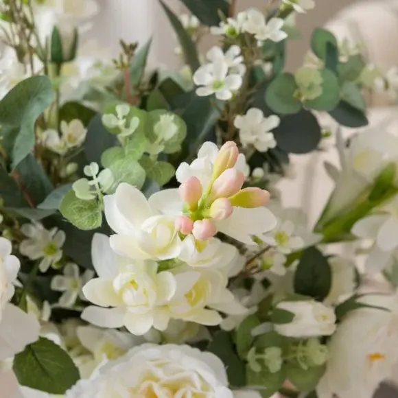 Artificial Tuberose Bouquet - White
