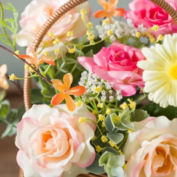Artificial Wildflower Arrangement - Multicolor
