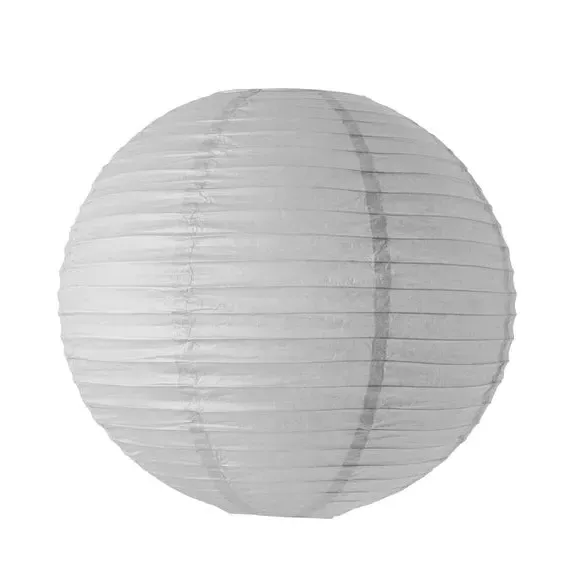 Ball Pendant Shade Easy Fit - Grey, Paper