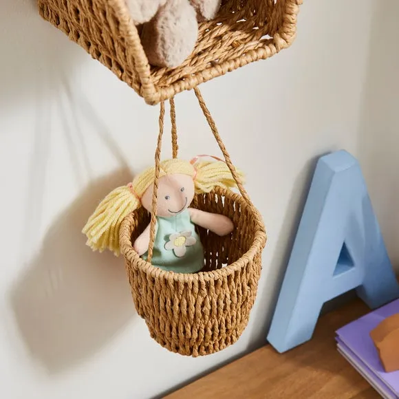 Balloon Wall Shelf - Natural Wood