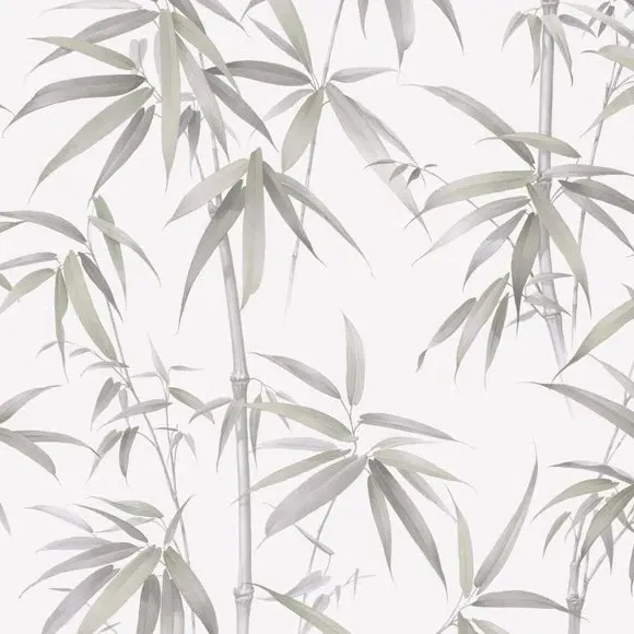 Bamboo Wall Mural - Stone, Non-Woven Paper
