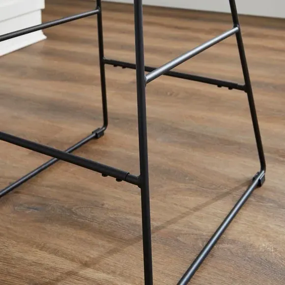 Bar Stool - Black, Metal