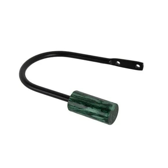 Barrel Curtain Holdbacks - Green, Marble
