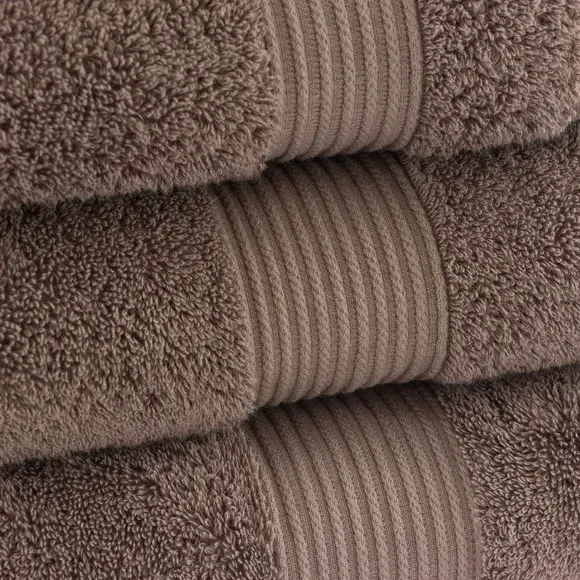 Bath Towel 600 GSM - Taupe, Egyptian Cotton