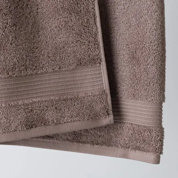 Bath Towel 600 GSM - Taupe, Egyptian Cotton