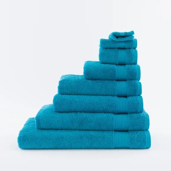 Bath Towel 600 GSM - Teal, Egyptian Cotton