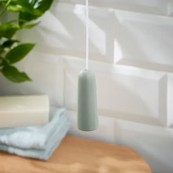Bathroom Light Pull Switch - Sage