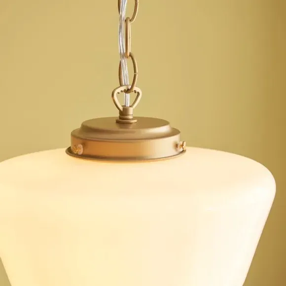 Bathroom Pendant Light Dimmable - Gold, Glass